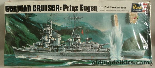 Revell 1/720 Prinz Eugen Heavy Cruiser - Hipper Class, H481 plastic model kit